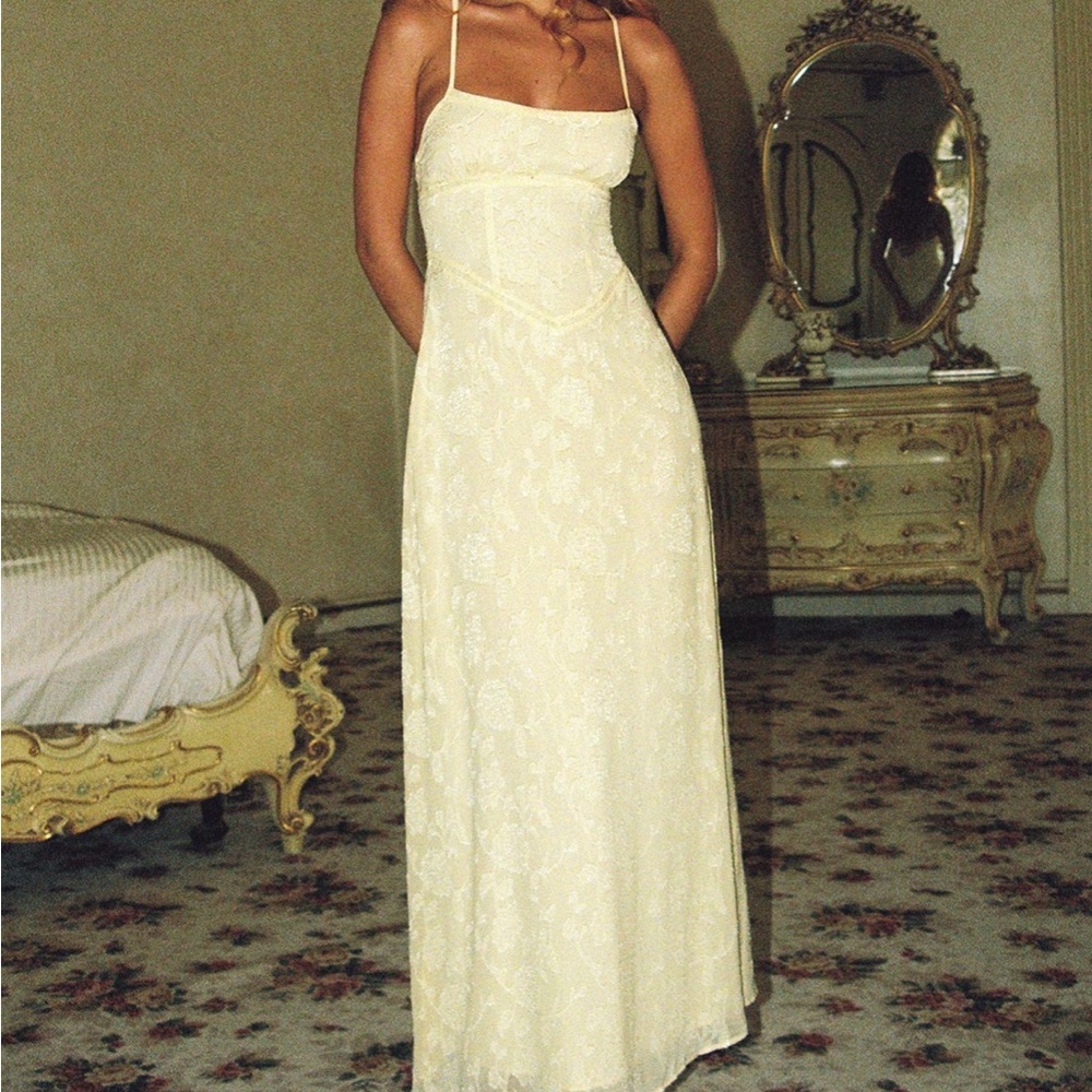 Yellow Maxi Dress from Princess Polly